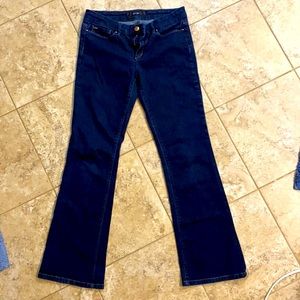 Joe’s jeans Provocateur fit wide leg med rise sz 27 dark wash euc